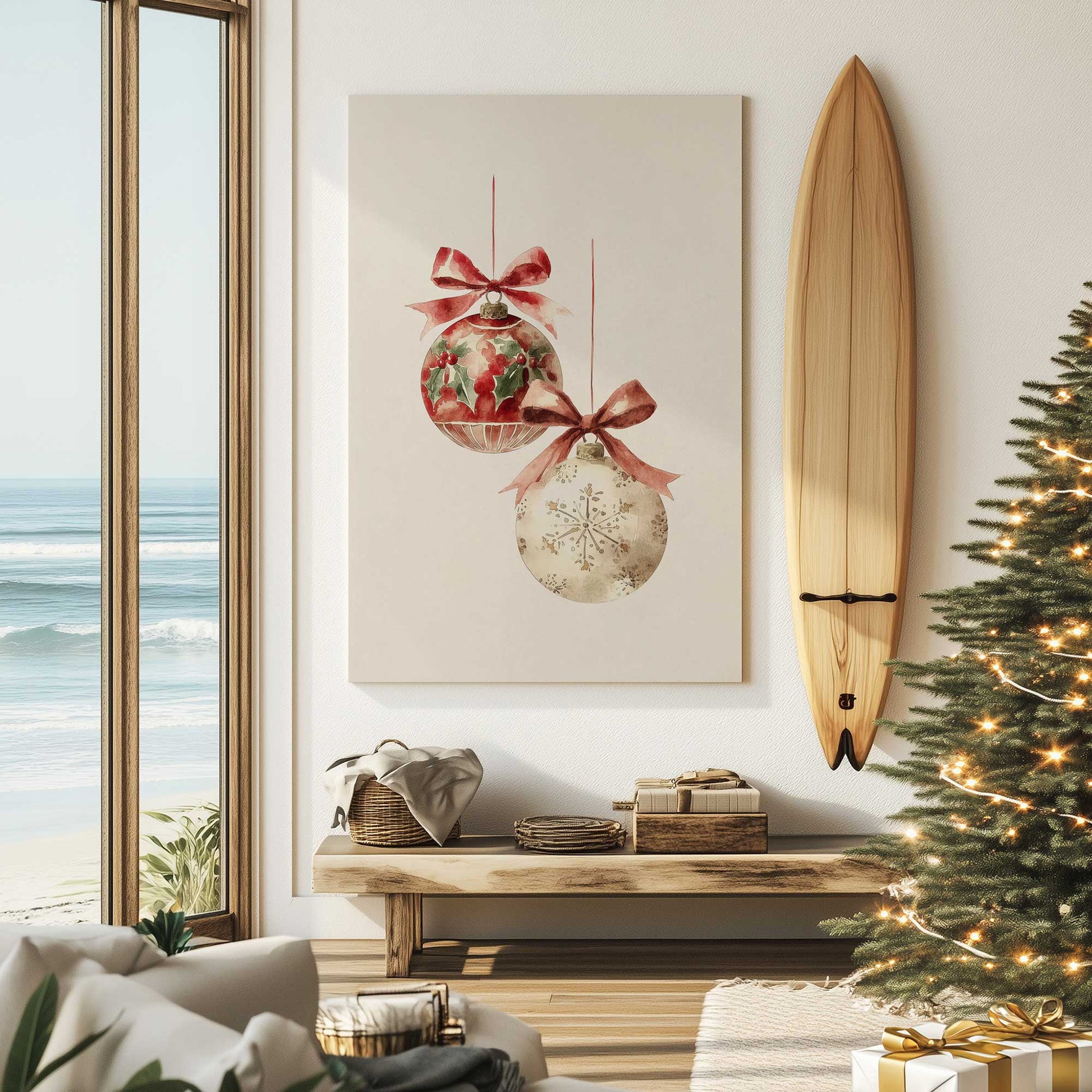 Picture of art in a room