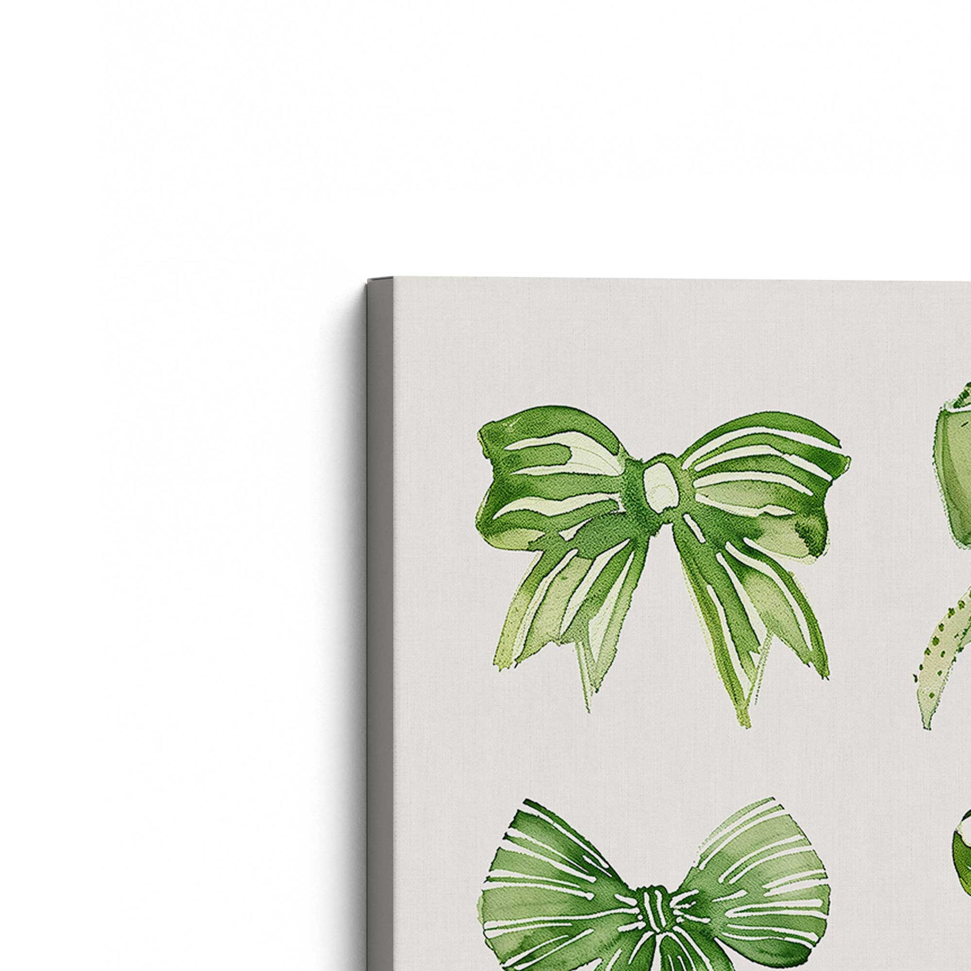 [Color:Stretched Canvas], Picture of the corner of the art