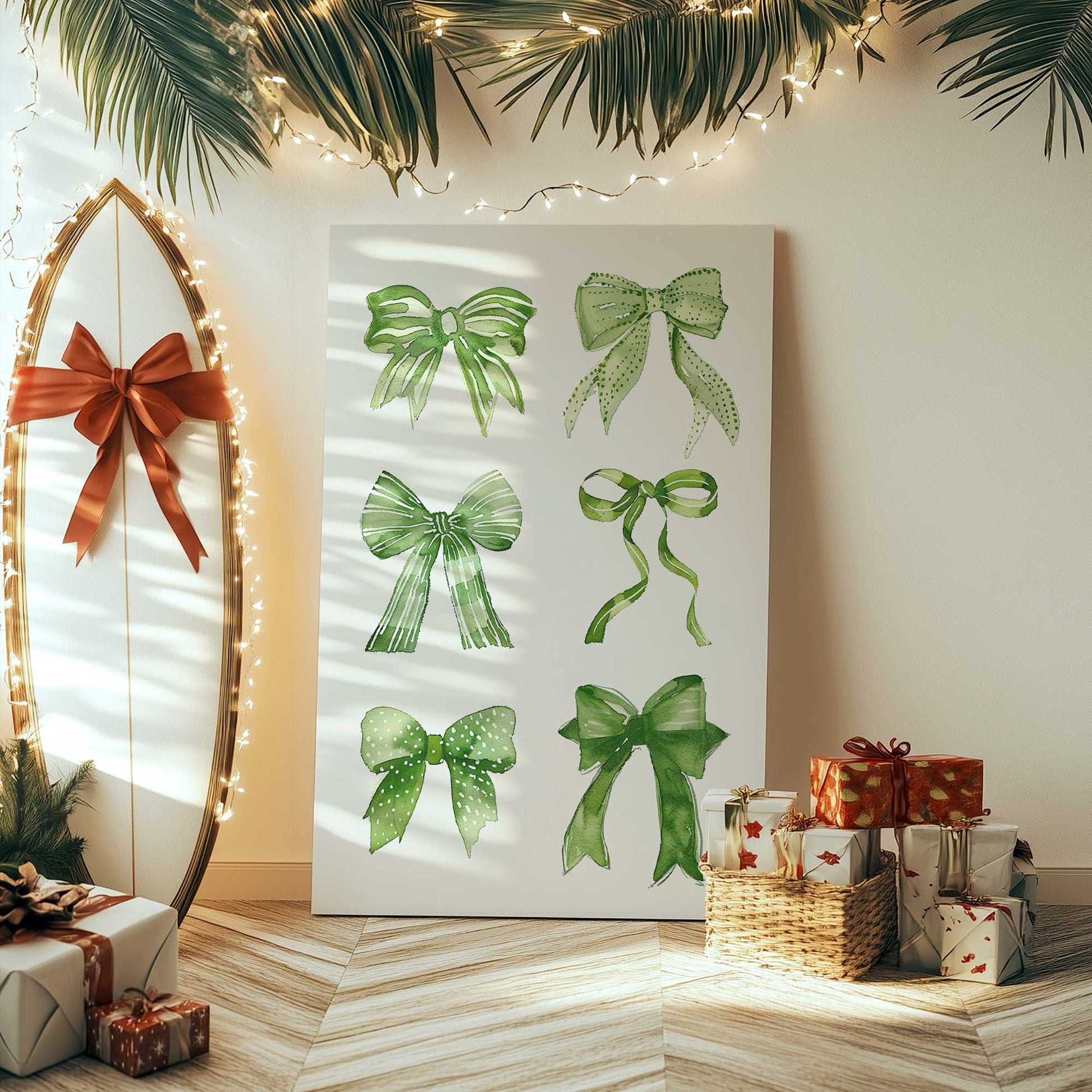 Picture of art in a room