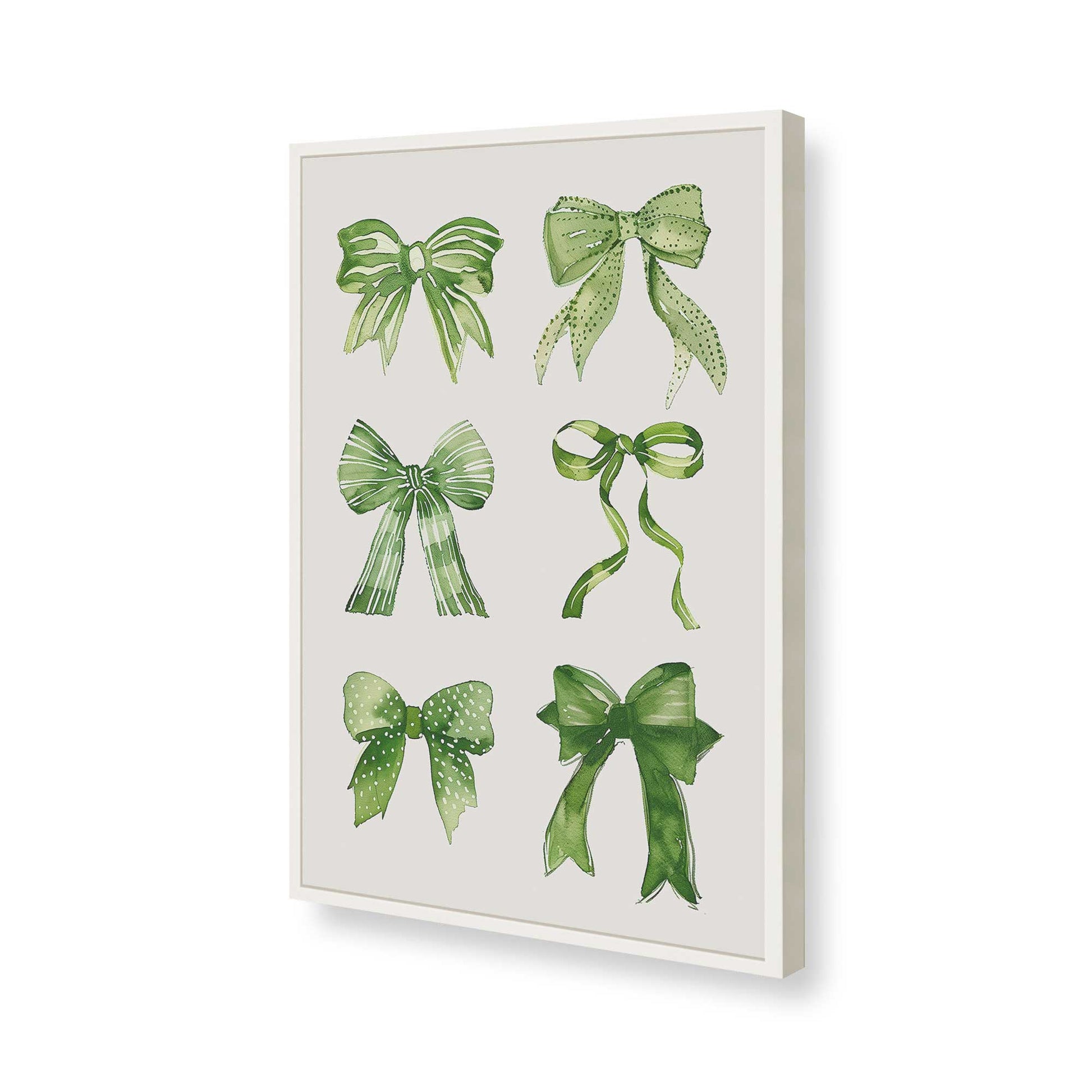 [Color:Opaque White], Picture of art in a Opaque White frame of the corner