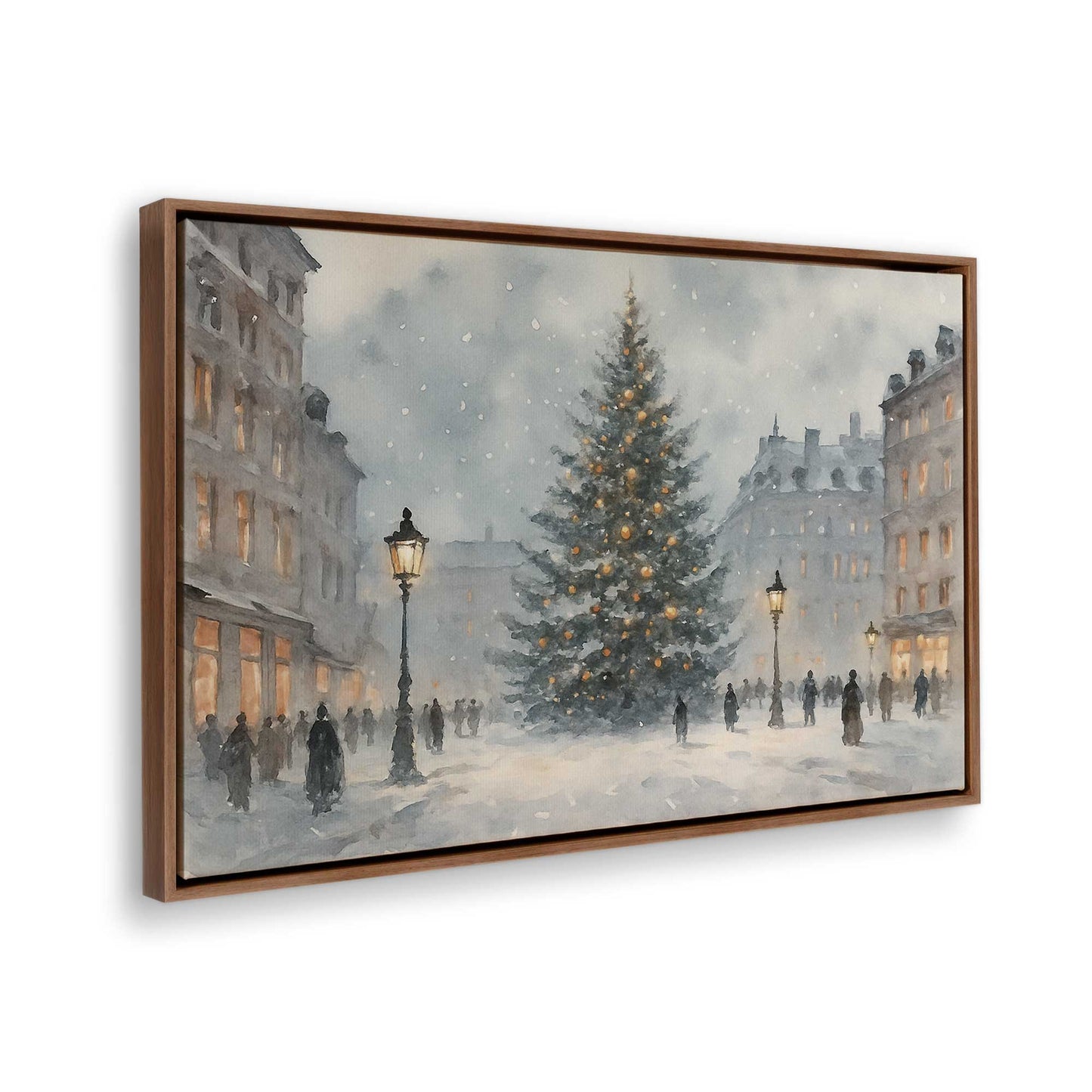 [Color:Walnut], Picture of the corner of the art