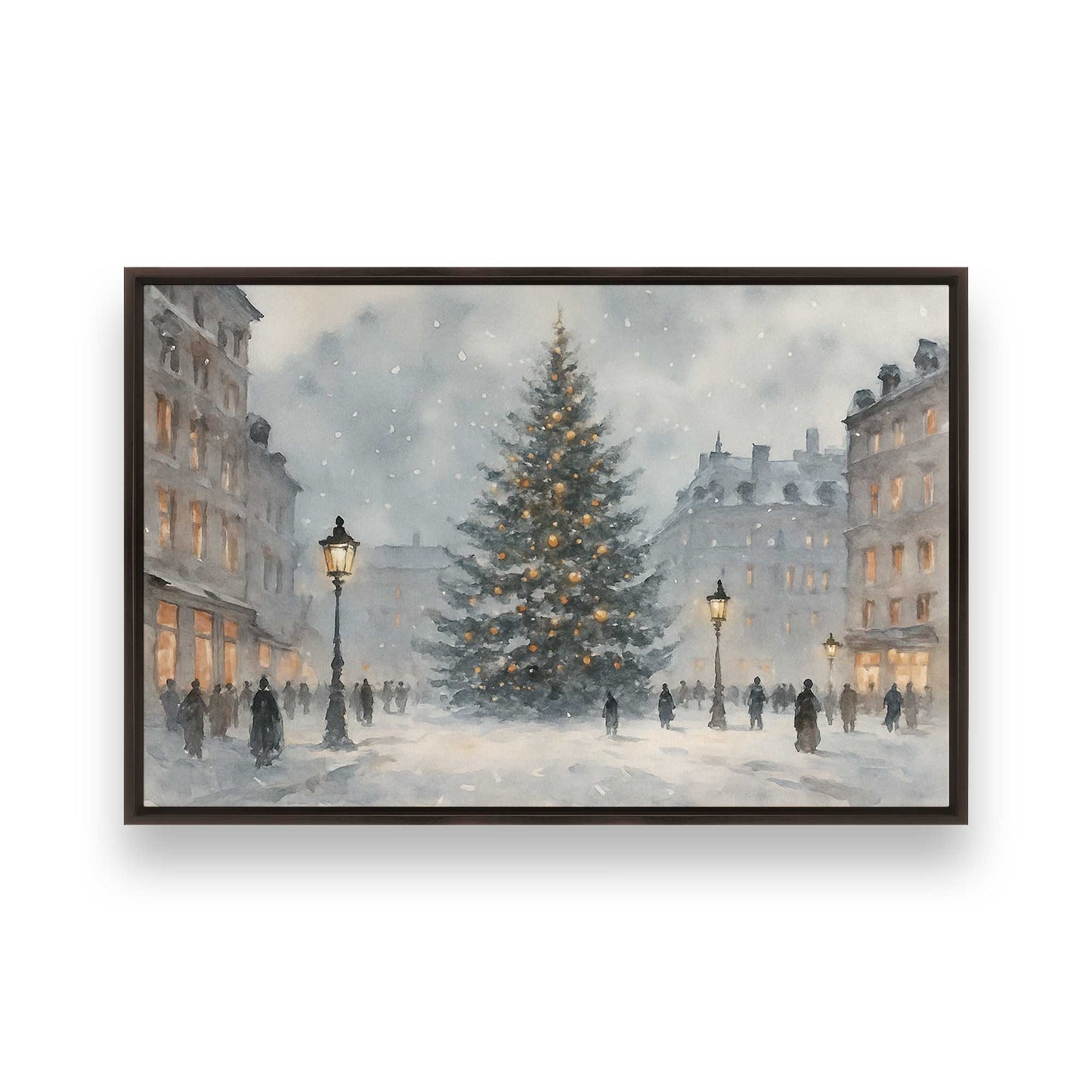 [Color:Espresso], Picture of art in a Espresso frame