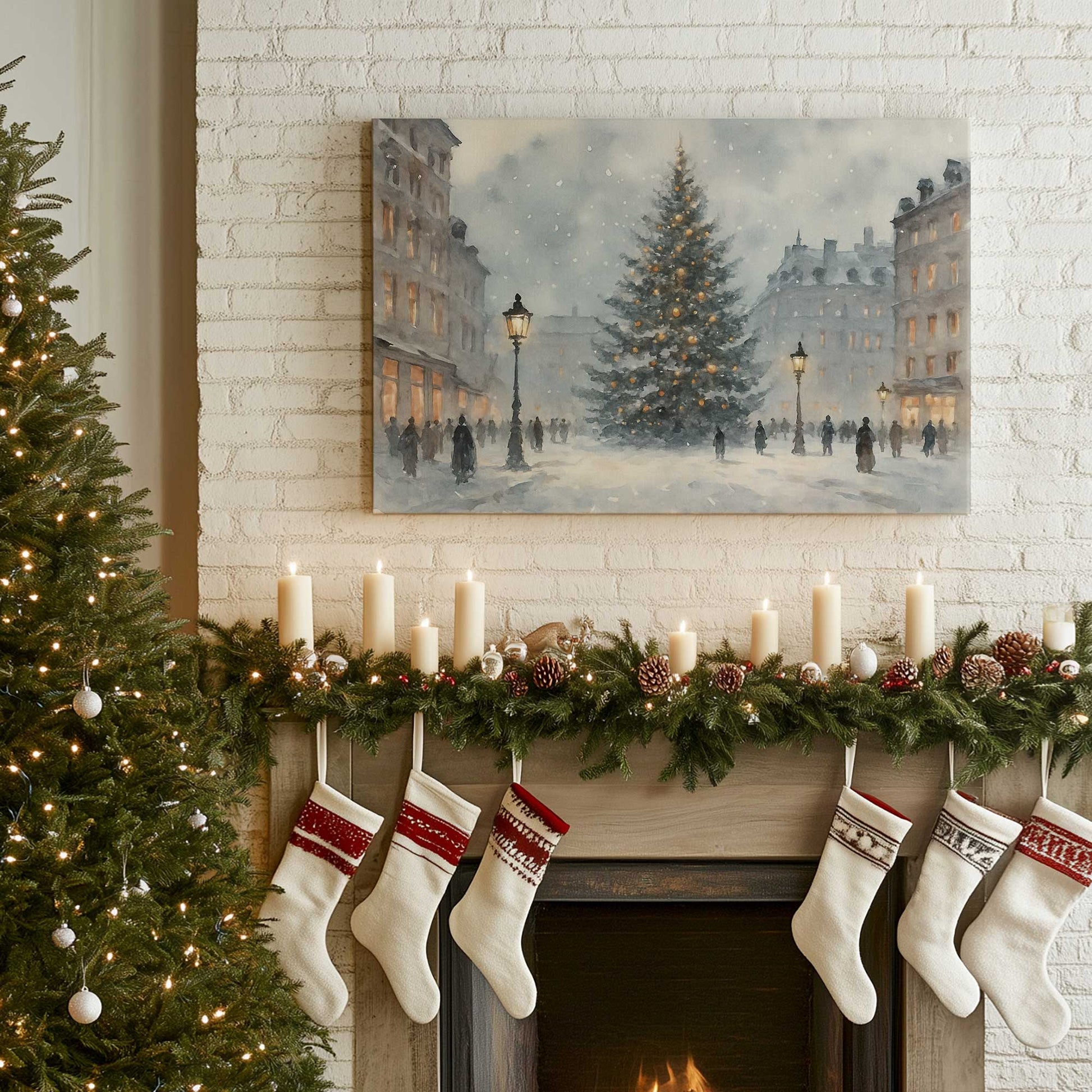 Picture of art in a room