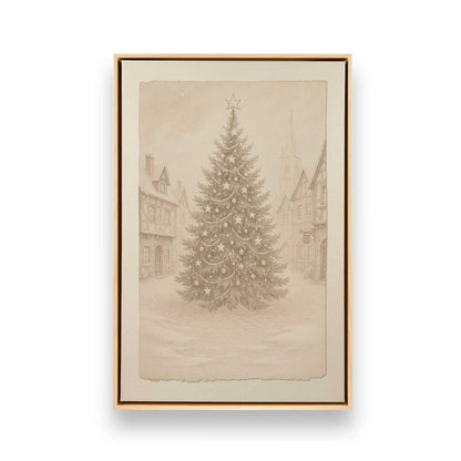 [Color:American Maple], Picture of art in a American Maple frame
