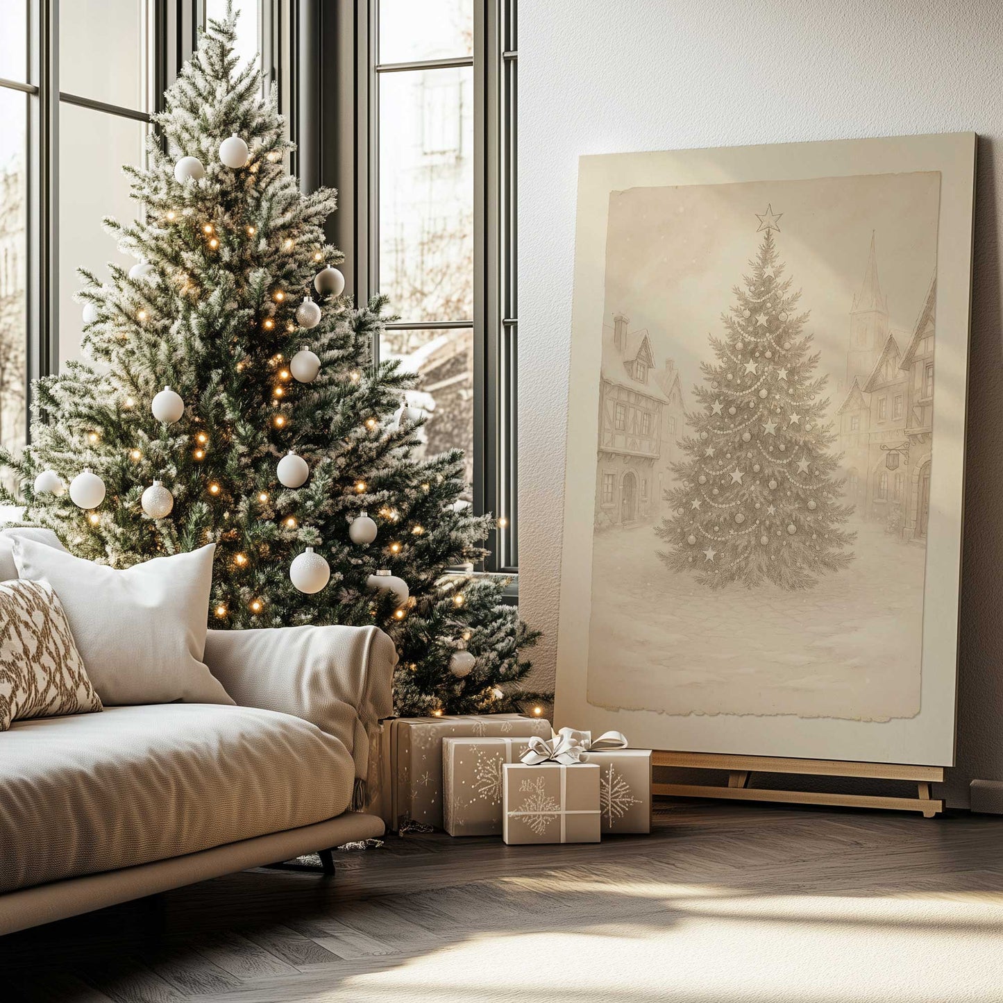 Picture of art in a room