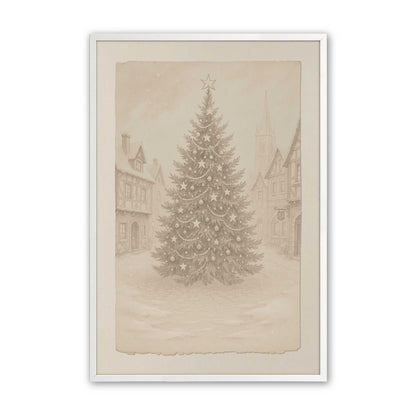 [Color:Opaque White], Picture of art in a Opaque White frame