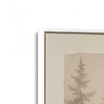 [Color:Opaque White], Picture of art in a White frame at an angle