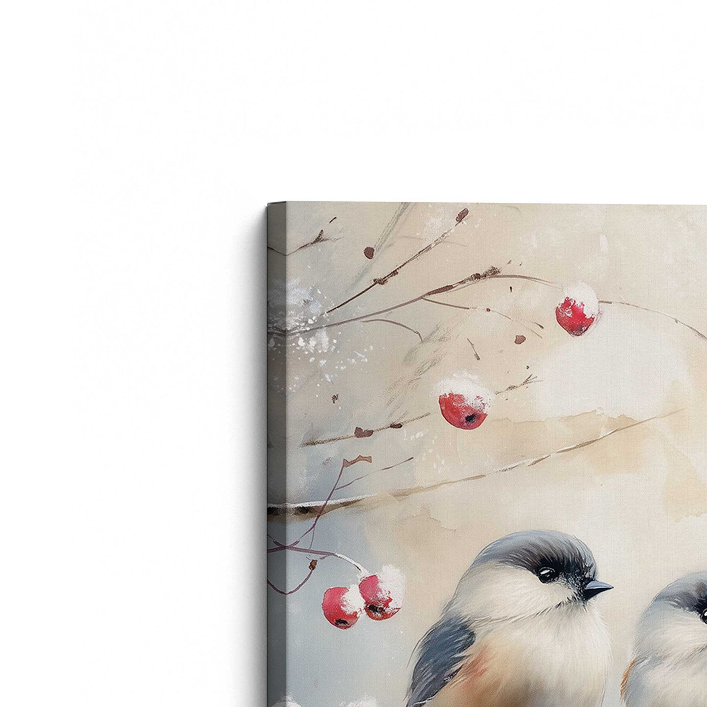 [Color:Stretched Canvas], Picture of the corner of the art