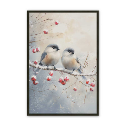 [Color:Satin Black], Picture of art in a Satin Black frame