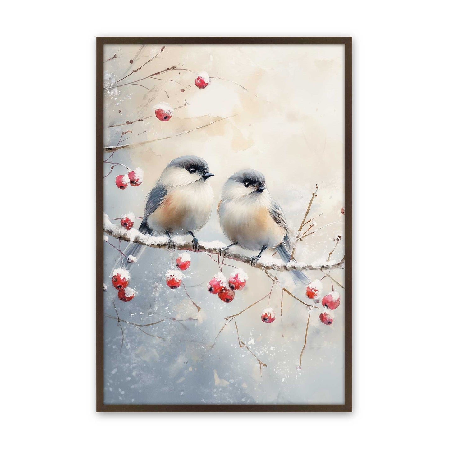 [Color:Belvinder Brown], Picture of art in a Belvinder Brown frame