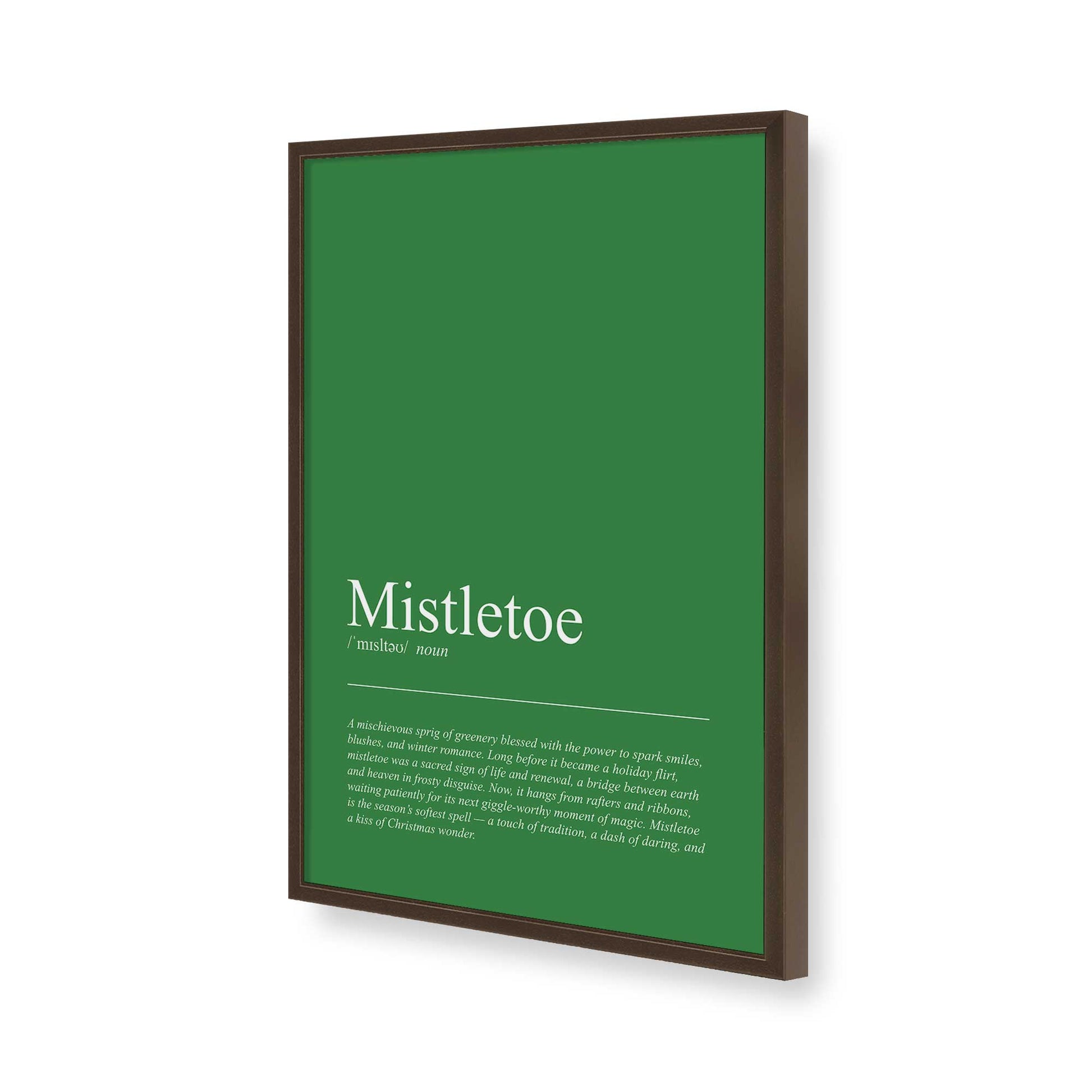 [Color:Belvinder Brown], Picture of art in a Belvinder Brown frame of the corner