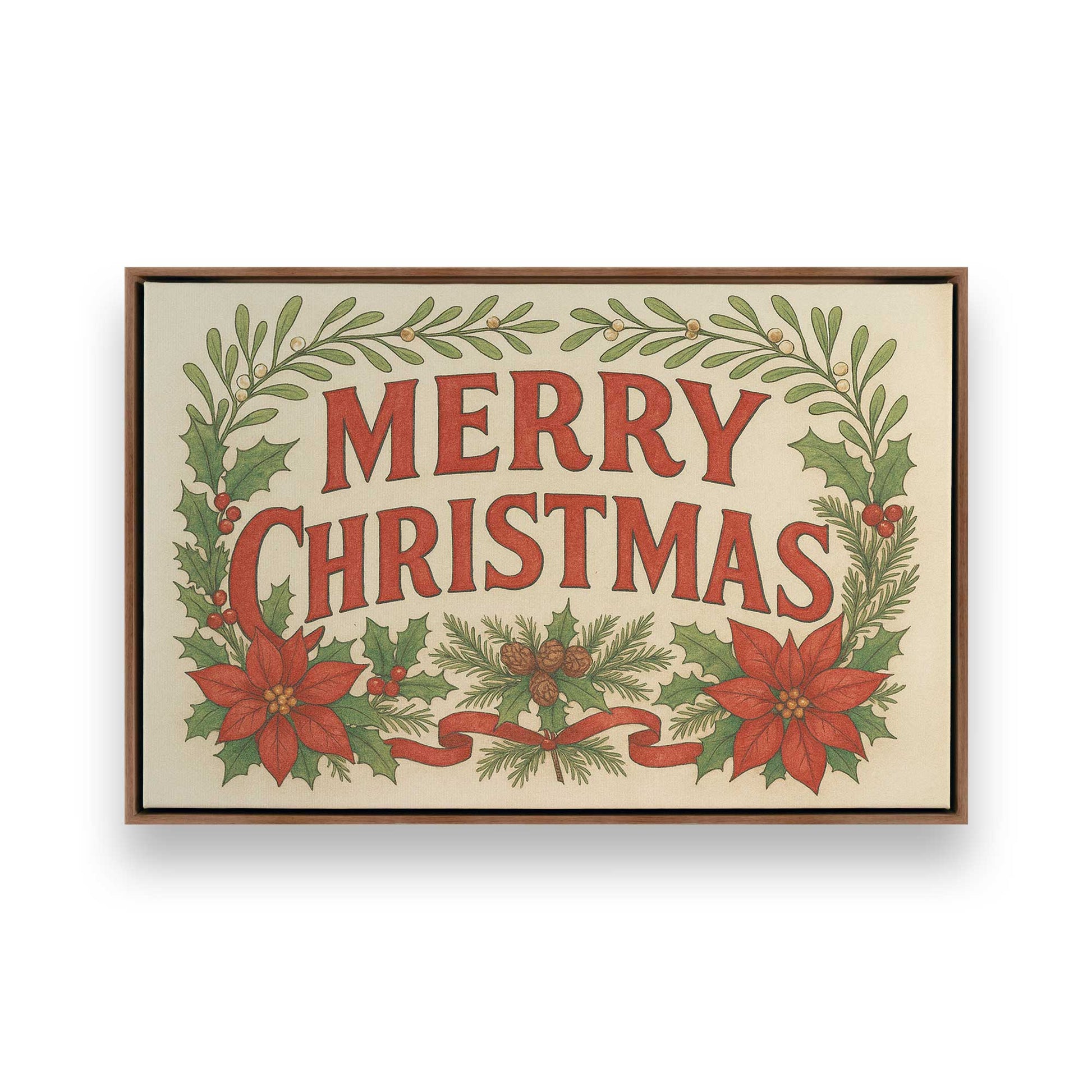 [Color:Walnut], Picture of art in a Walnut frame