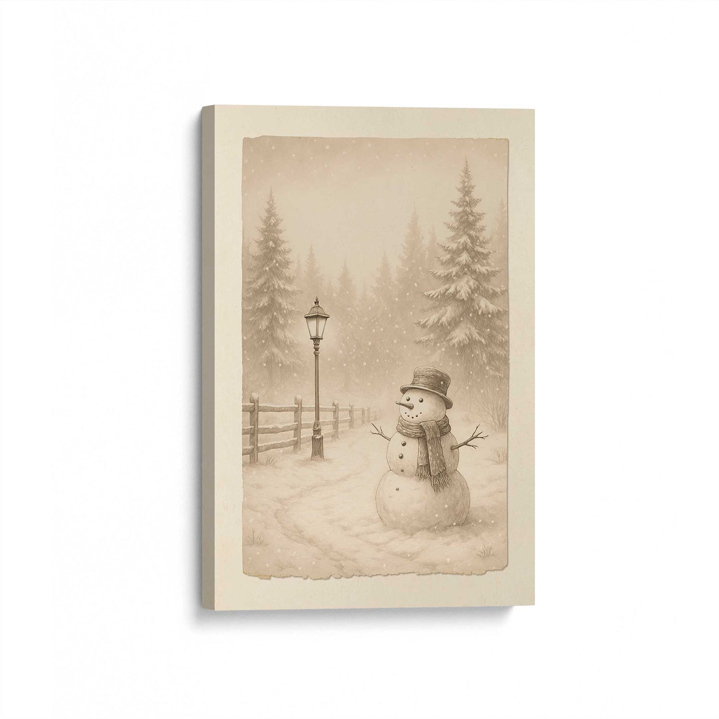 [Color:Stretched Canvas], Picture of art at an angle