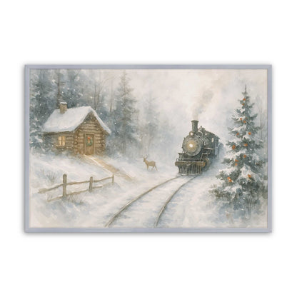 [Color:Polished Chrome], Picture of art in a Polished Chrome frame