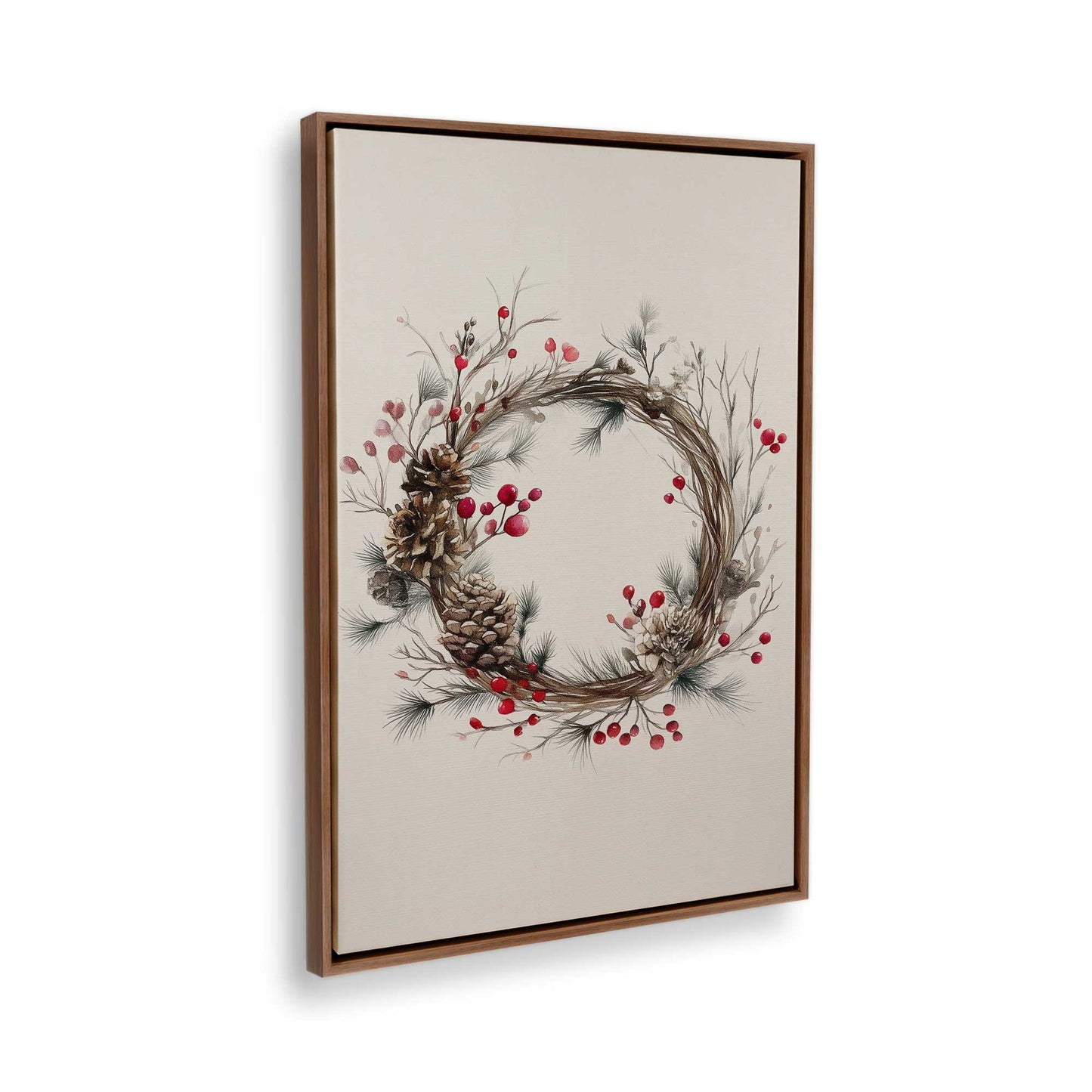 [Color:Walnut], Picture of the corner of the art