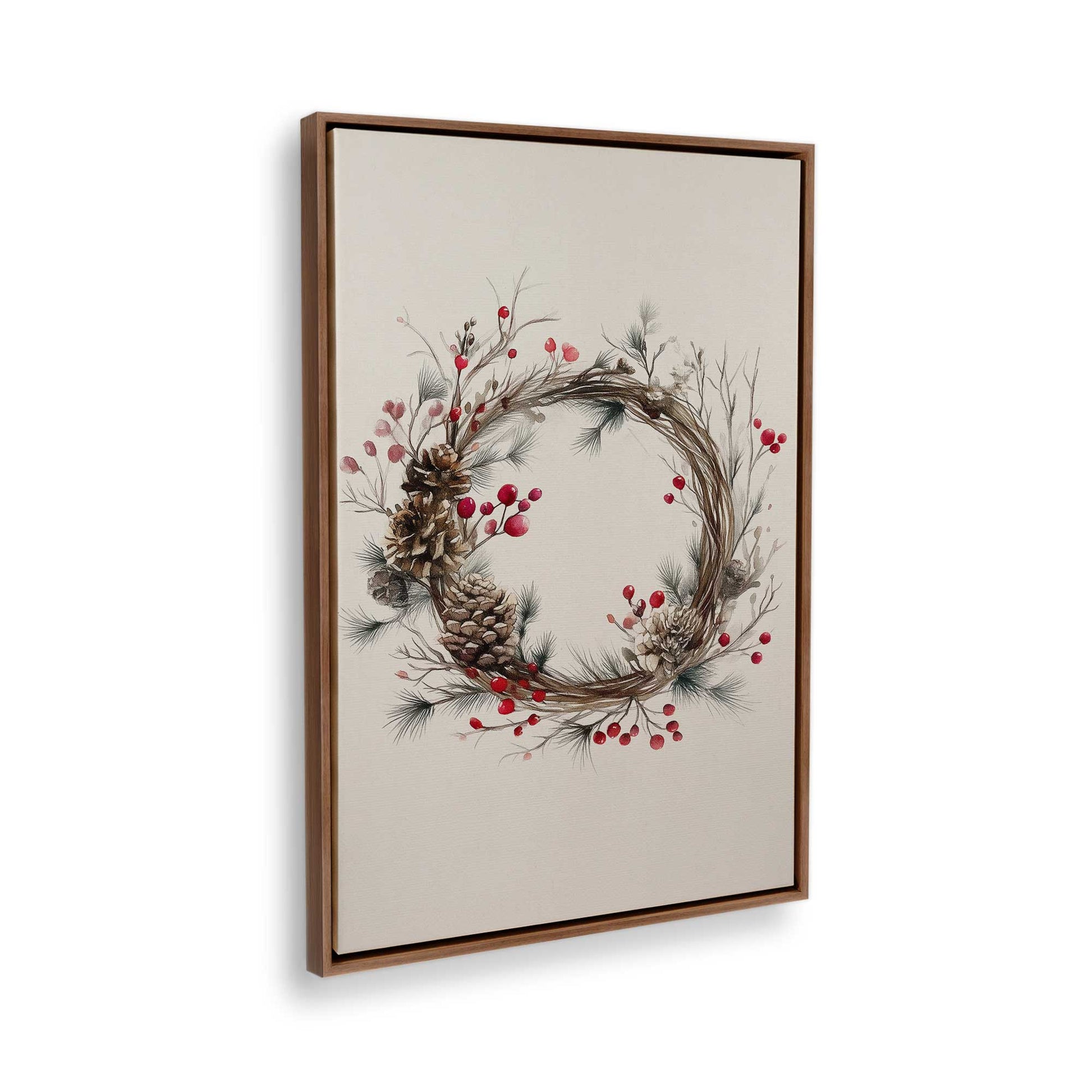 [Color:Walnut], Picture of the corner of the art