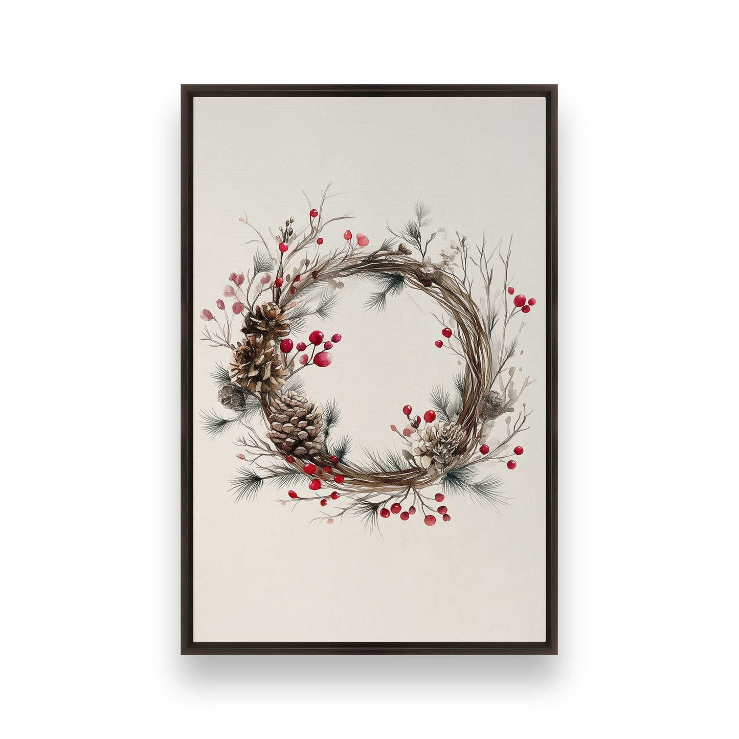 [Color:Espresso], Picture of art in a Espresso frame