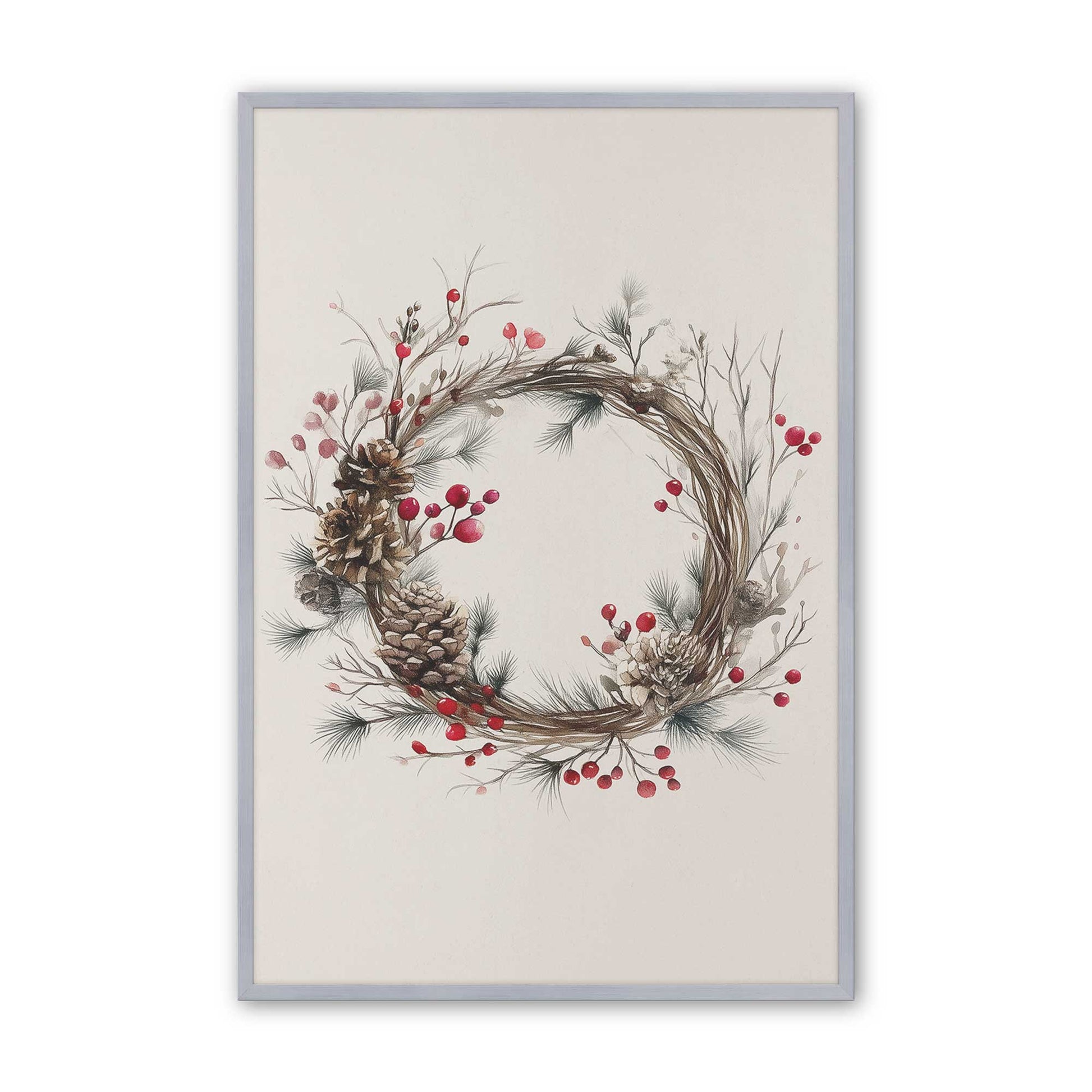 [Color:Polished Chrome], Picture of art in a Polished Chrome frame