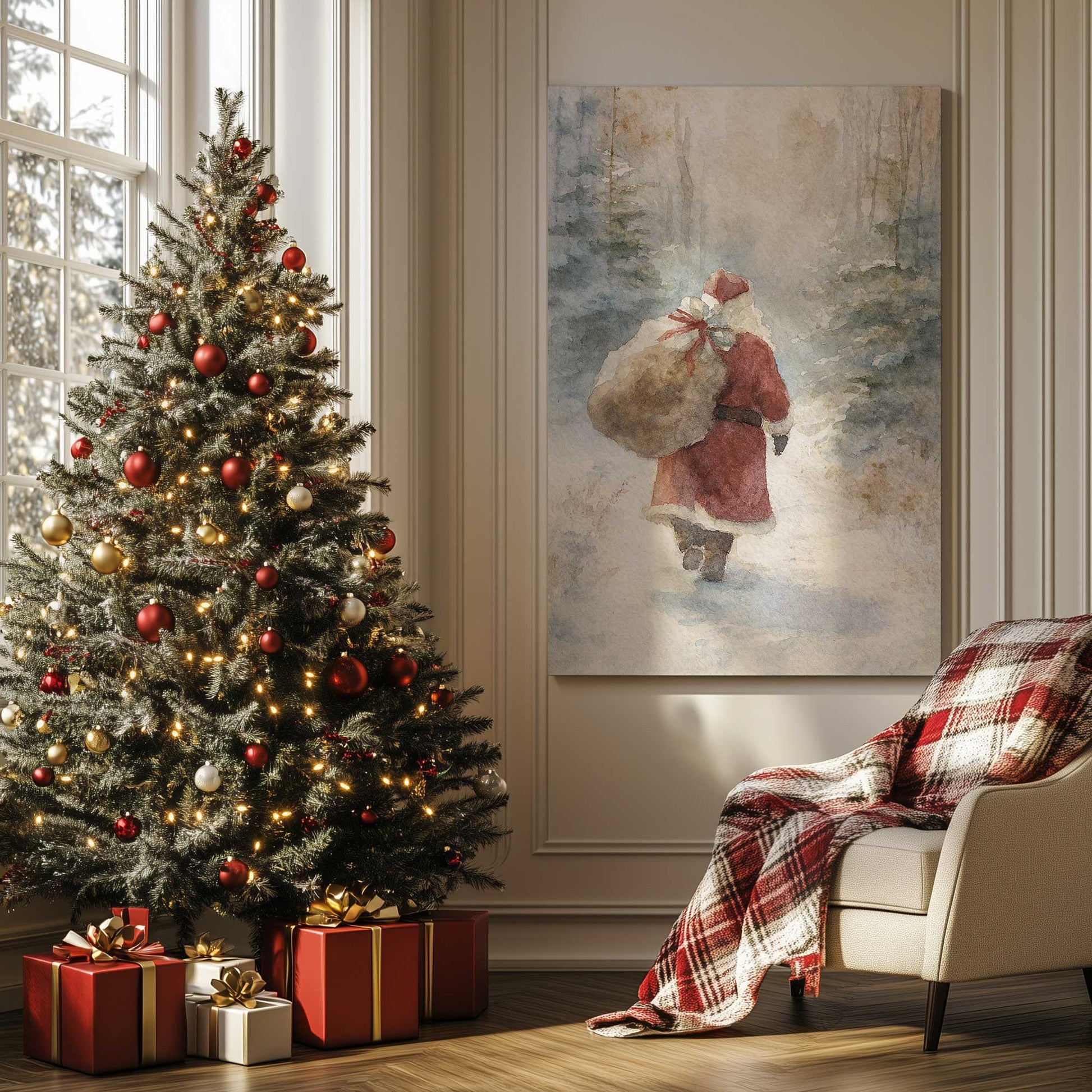 Picture of art in a room