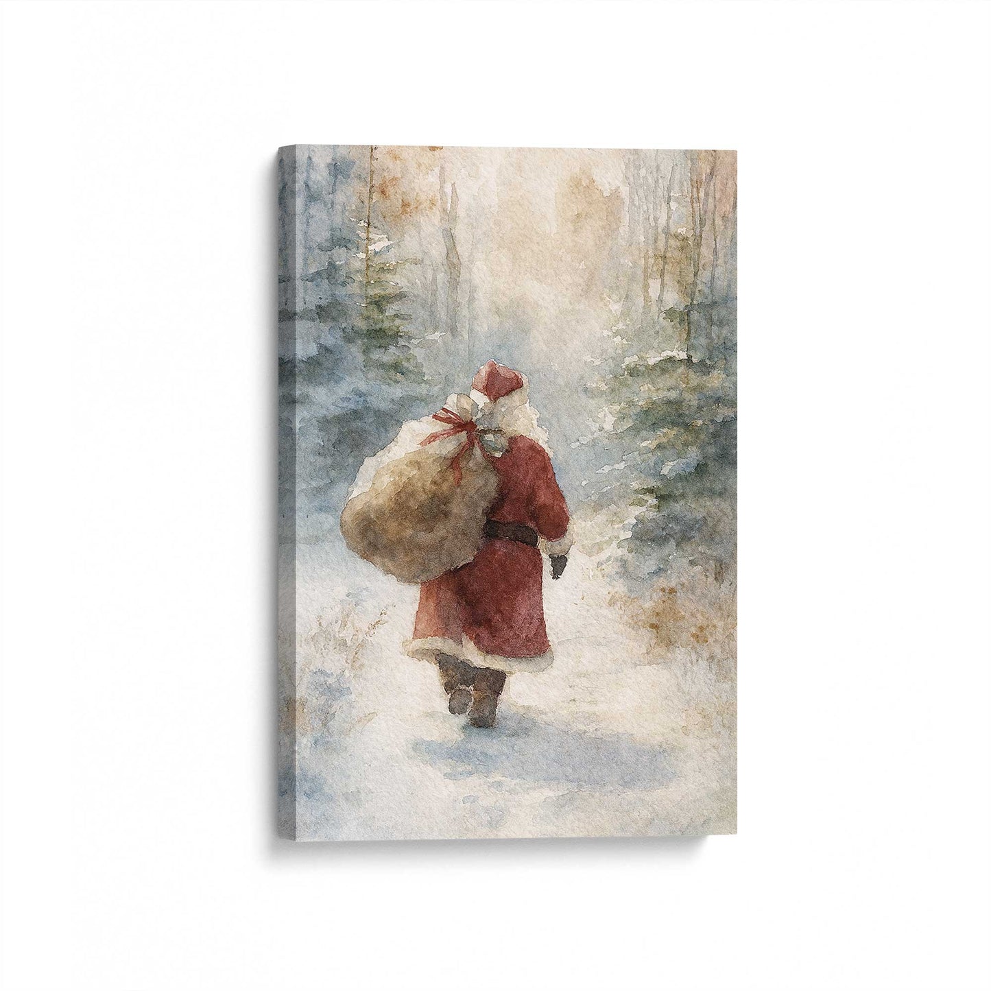 [Color:Stretched Canvas], Picture of art at an angle