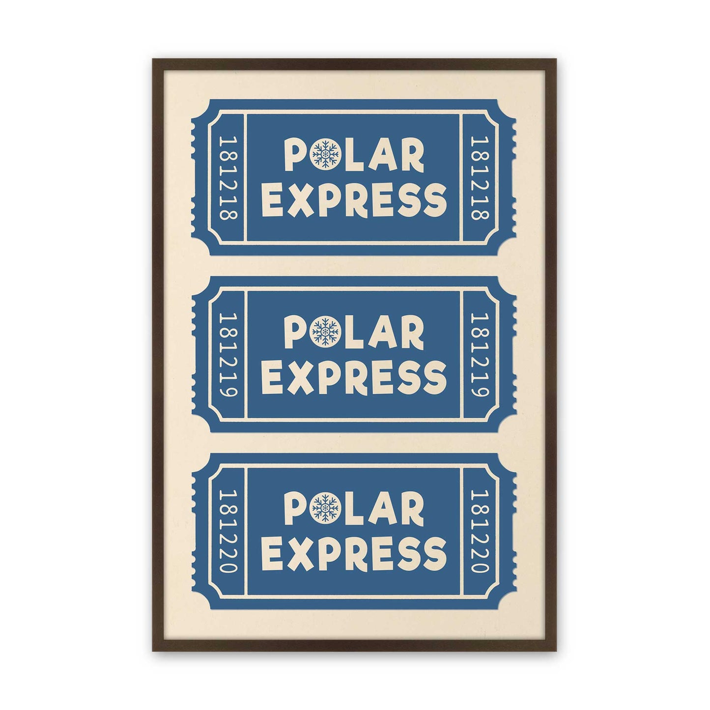 [Color:Brown], Picture of art in a Brown frame