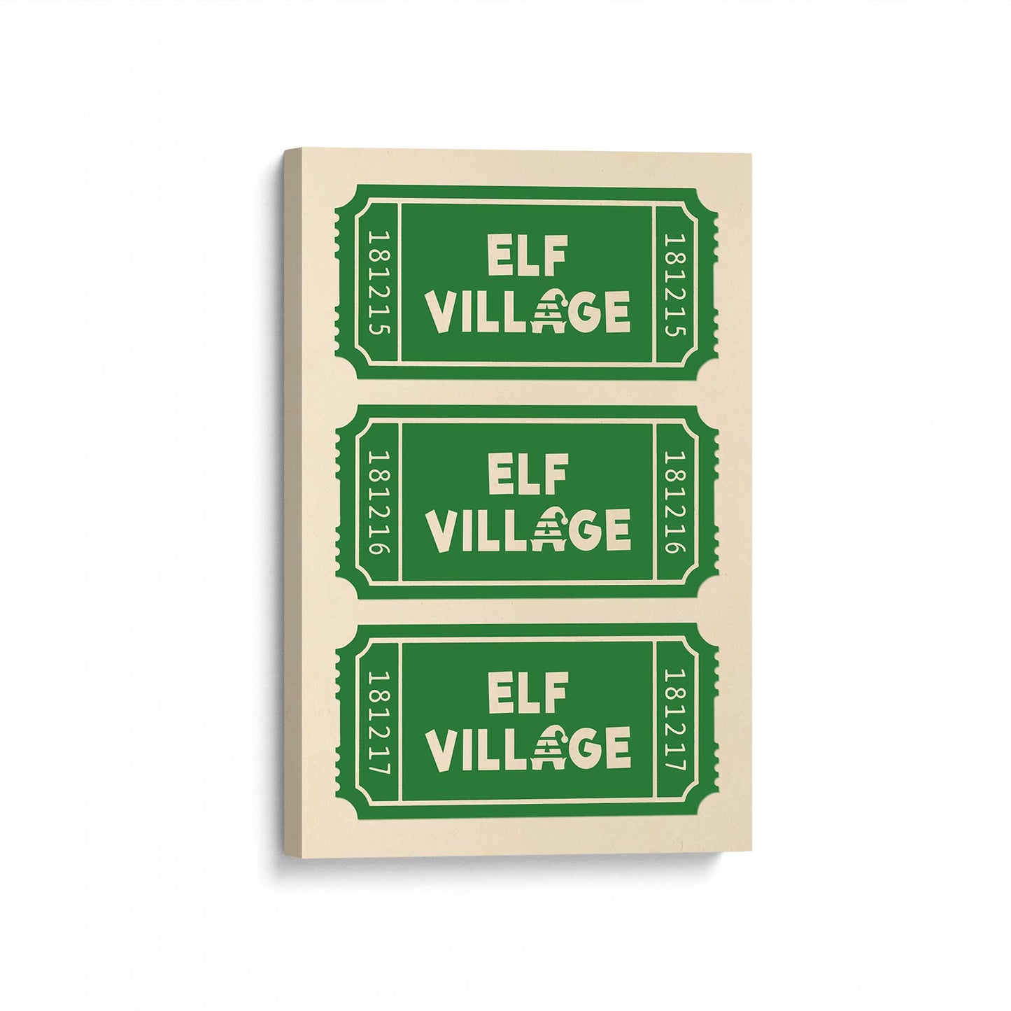 [Color:Stretched Canvas], Picture of art at an angle