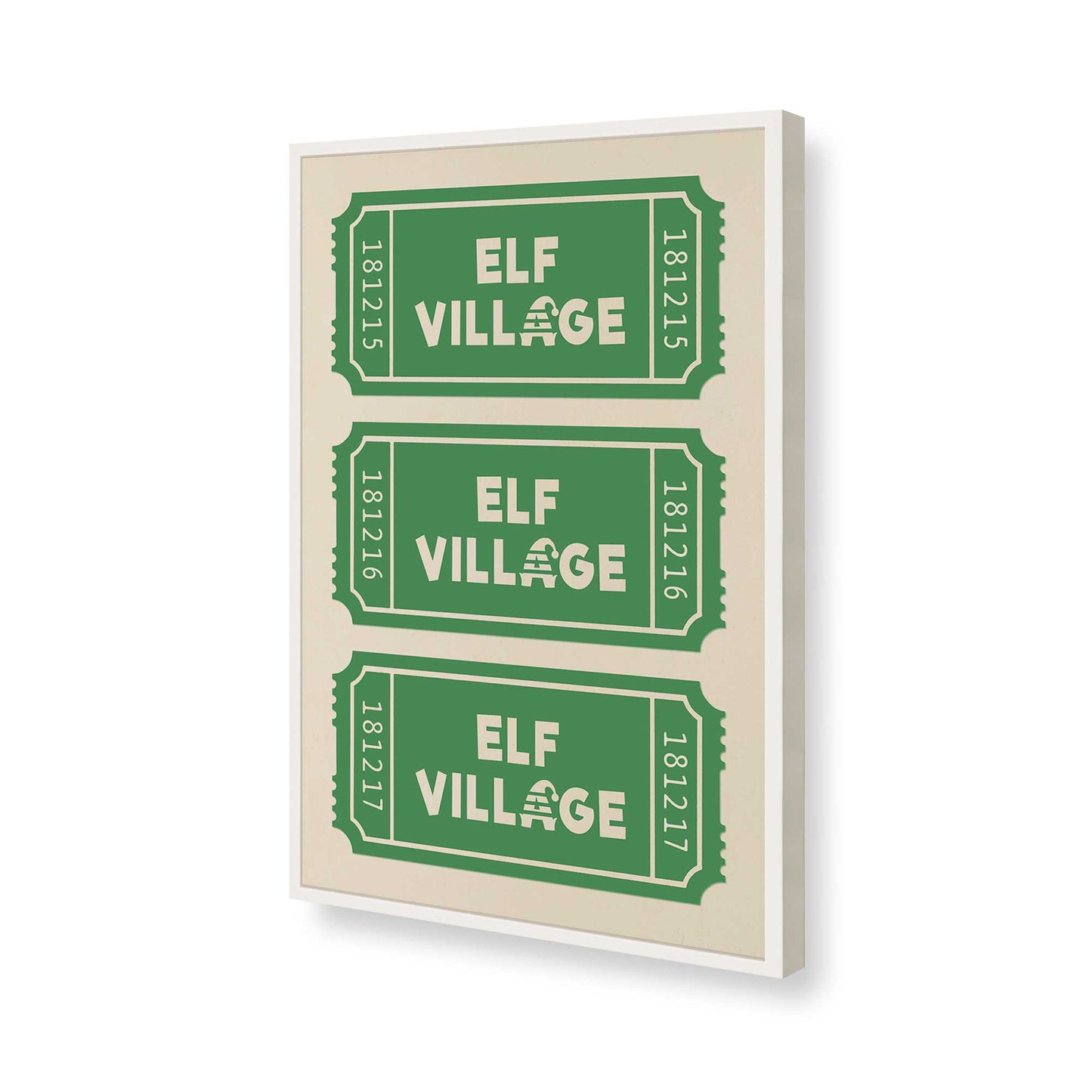 [Color:Opaque White], Picture of art in a Opaque White frame of the corner