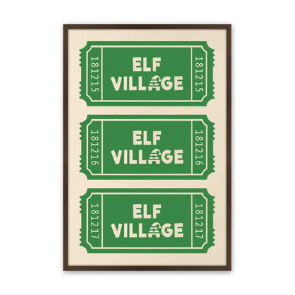 [Color:Brown], Picture of art in a Brown frame