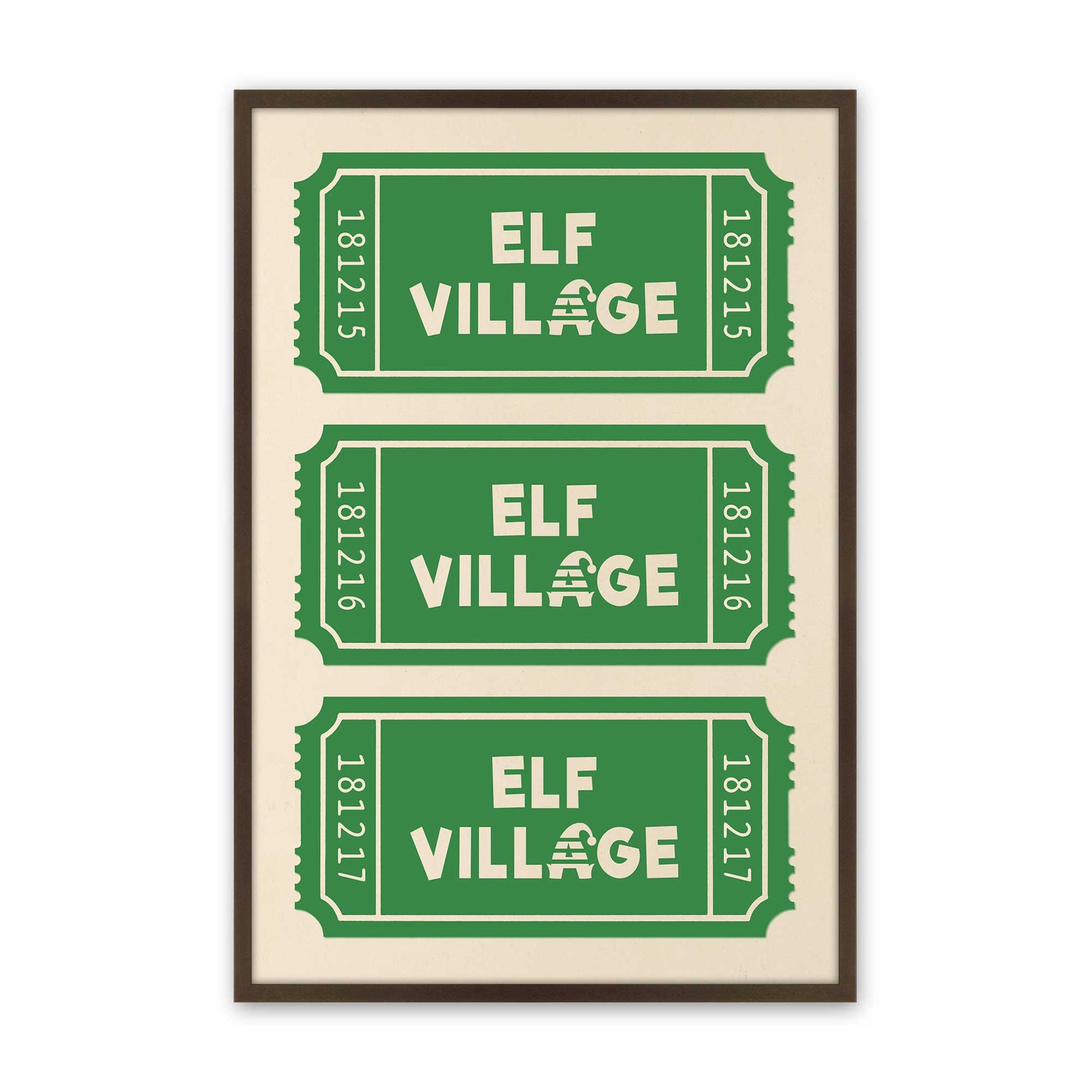 [Color:Belvinder Brown], Picture of art in a Belvinder Brown frame