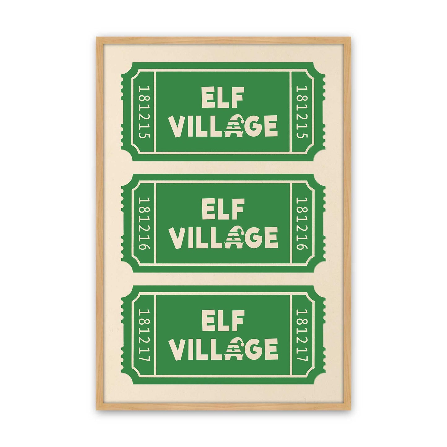 [Color:American Maple], Picture of art in a American Maple frame