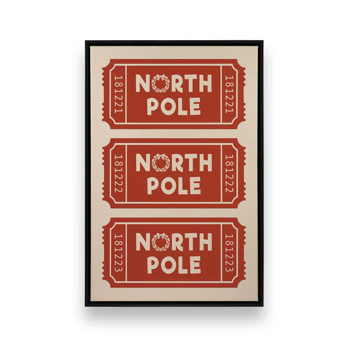 [Color:Satin Black], Picture of art in a Satin Black frame