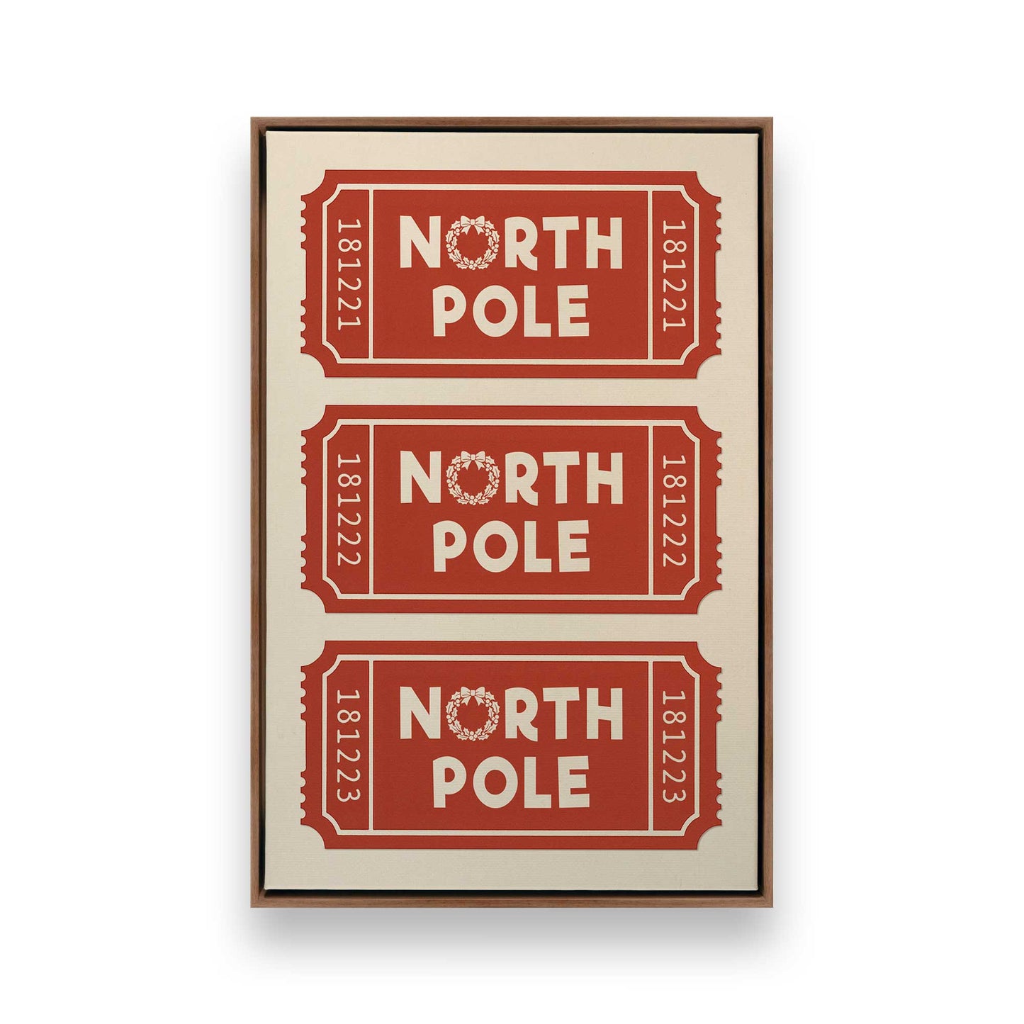 [Color:Walnut], Picture of art in a Walnut frame