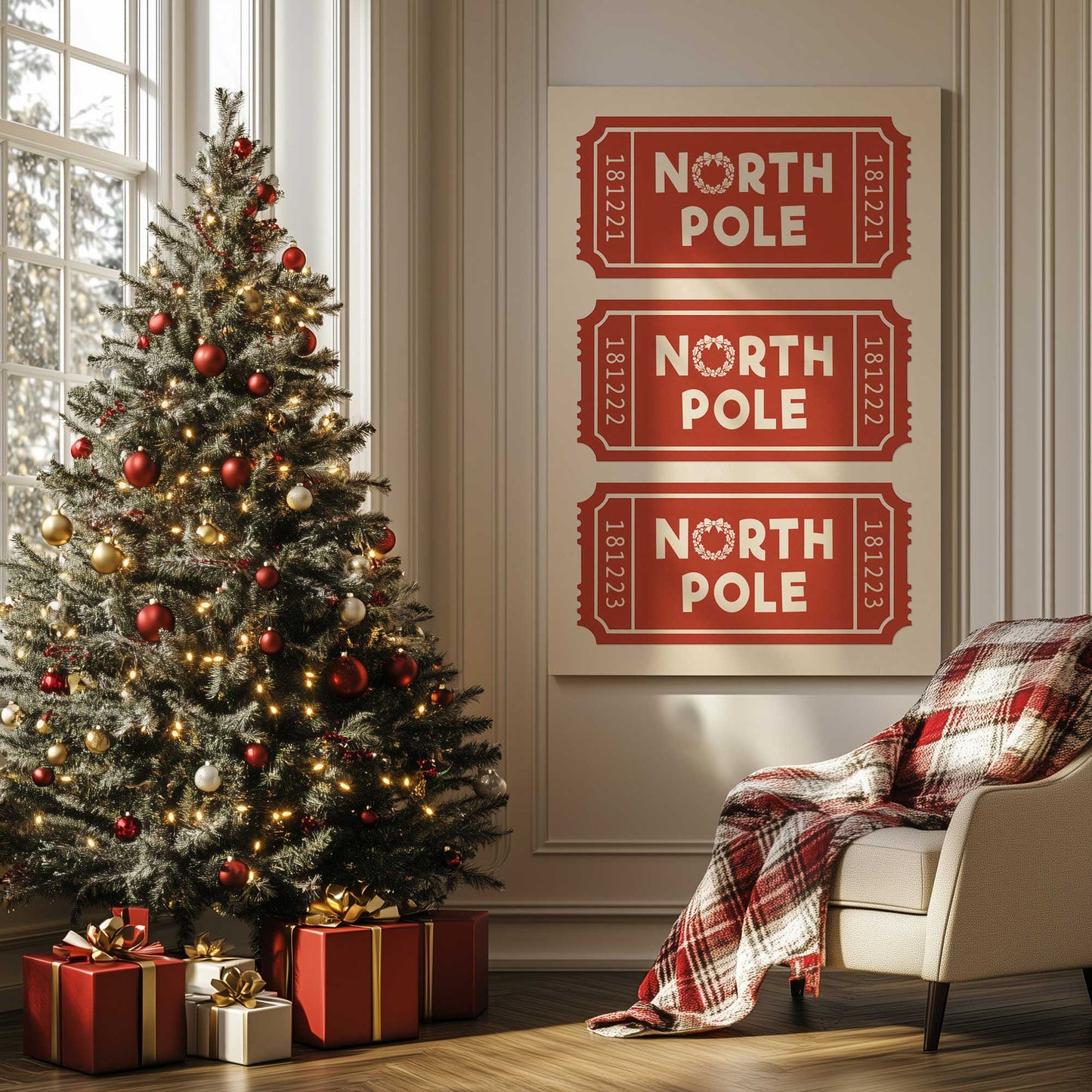 Picture of art in a room