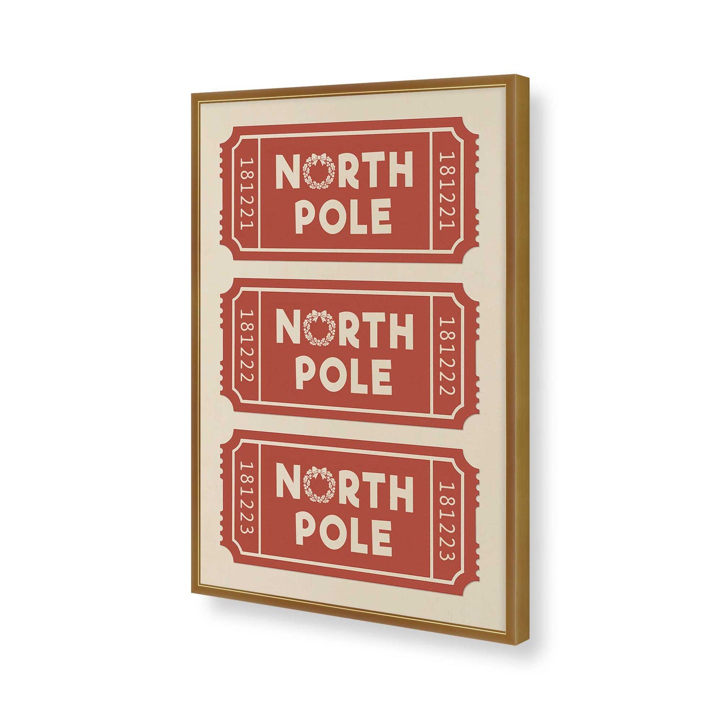 [Color:Polished Gold], Picture of art in a Polished Gold frame of the corner