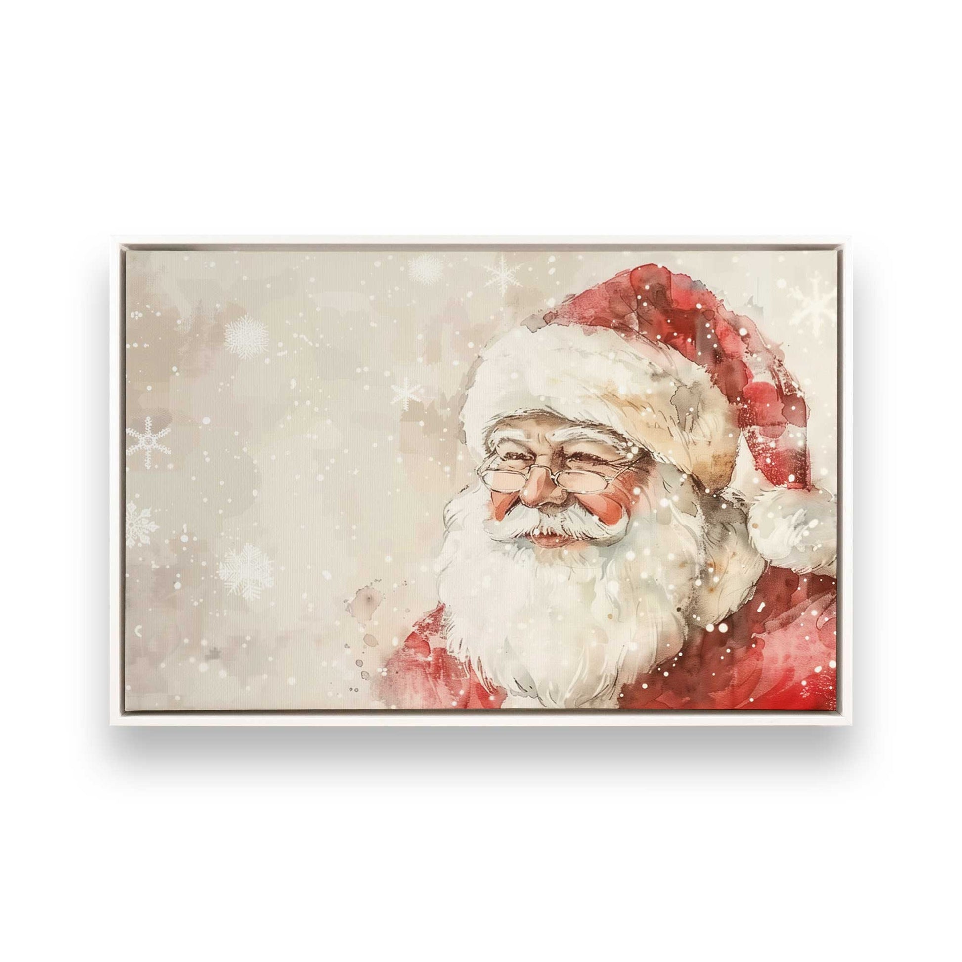 [Color:Opaque White], Picture of art in a White frame