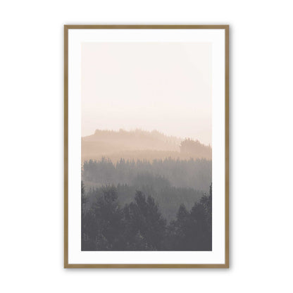 [Color:Brushed Gold], Picture of art in a Brushed Gold frame