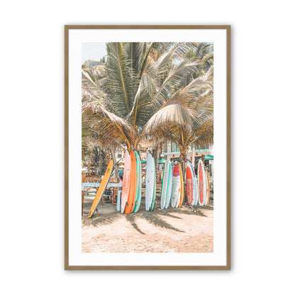 [Color:Brushed Gold], Picture of art in a Brushed Gold frame