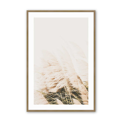 [Color:Brushed Gold], Picture of art in a Brushed Gold frame