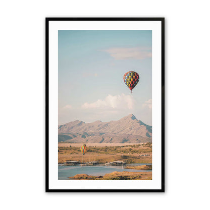 [Color:Satin Black], Picture of art in a Satin Black frame