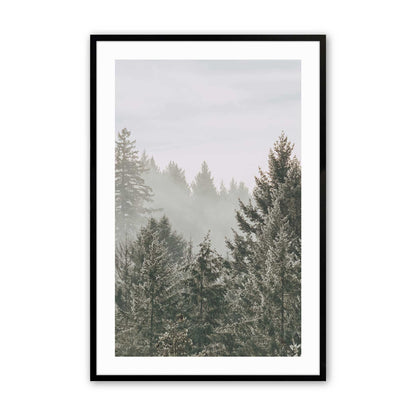 [Color:Satin Black], Picture of art in a Satin Black frame