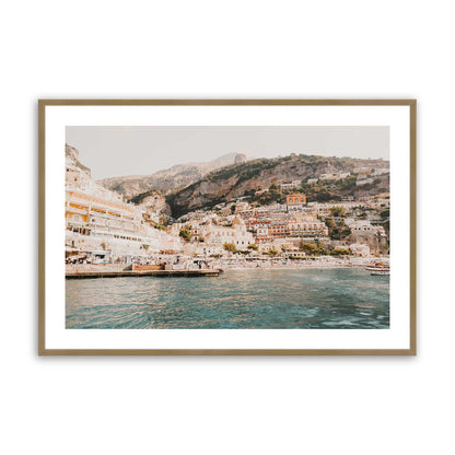 [Color:Brushed Gold], Picture of art in a Brushed Gold frame