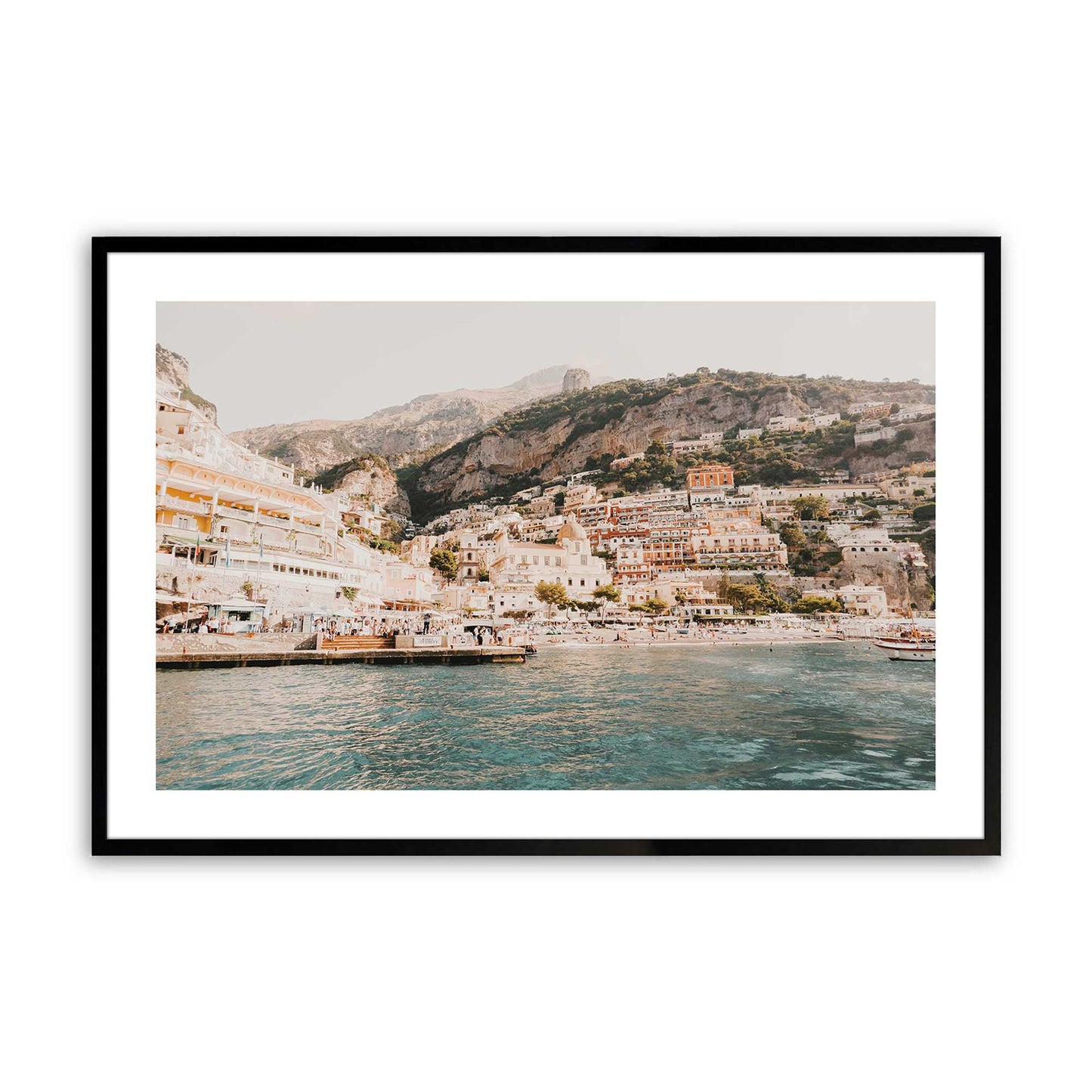 [Color:Satin Black], Picture of art in a Satin Black frame