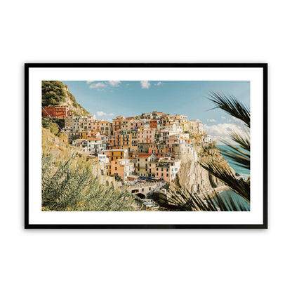 [Color:Satin Black], Picture of art in a Satin Black frame