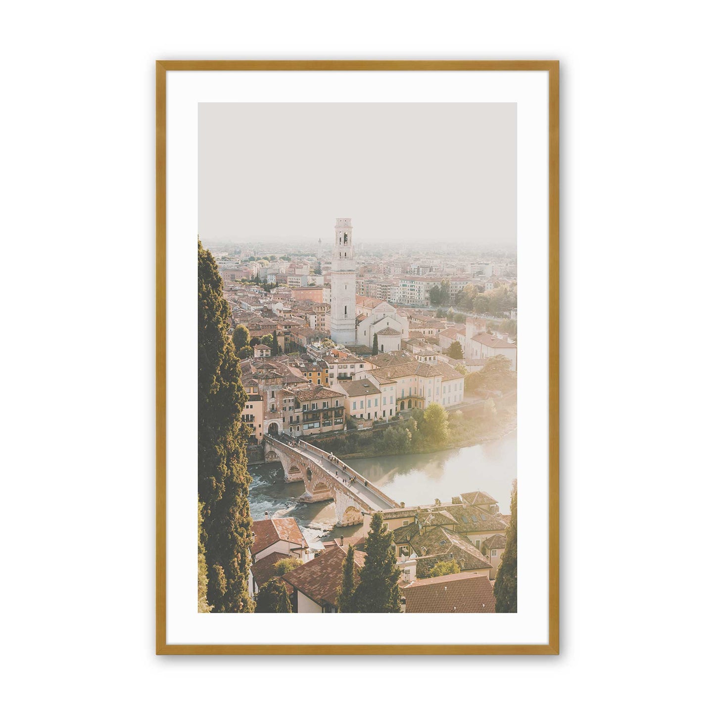 [Color:Polished Gold], Picture of art in a Polished Gold frame