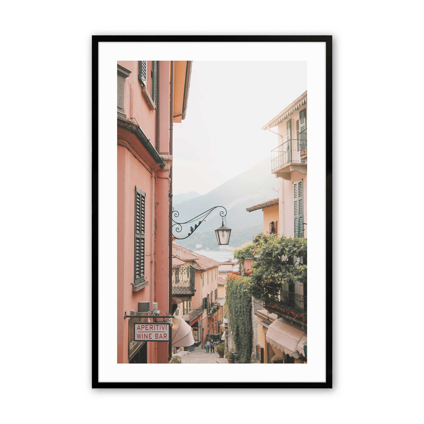 [Color:Satin Black], Picture of art in a Satin Black frame