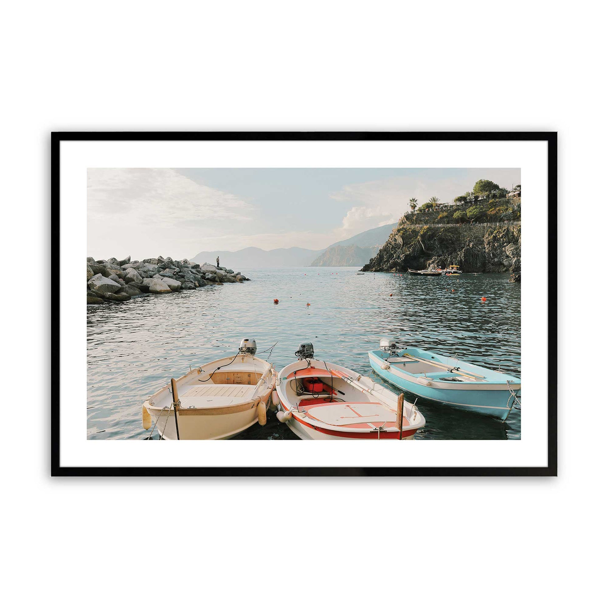[Color:Satin Black], Picture of art in a Satin Black frame