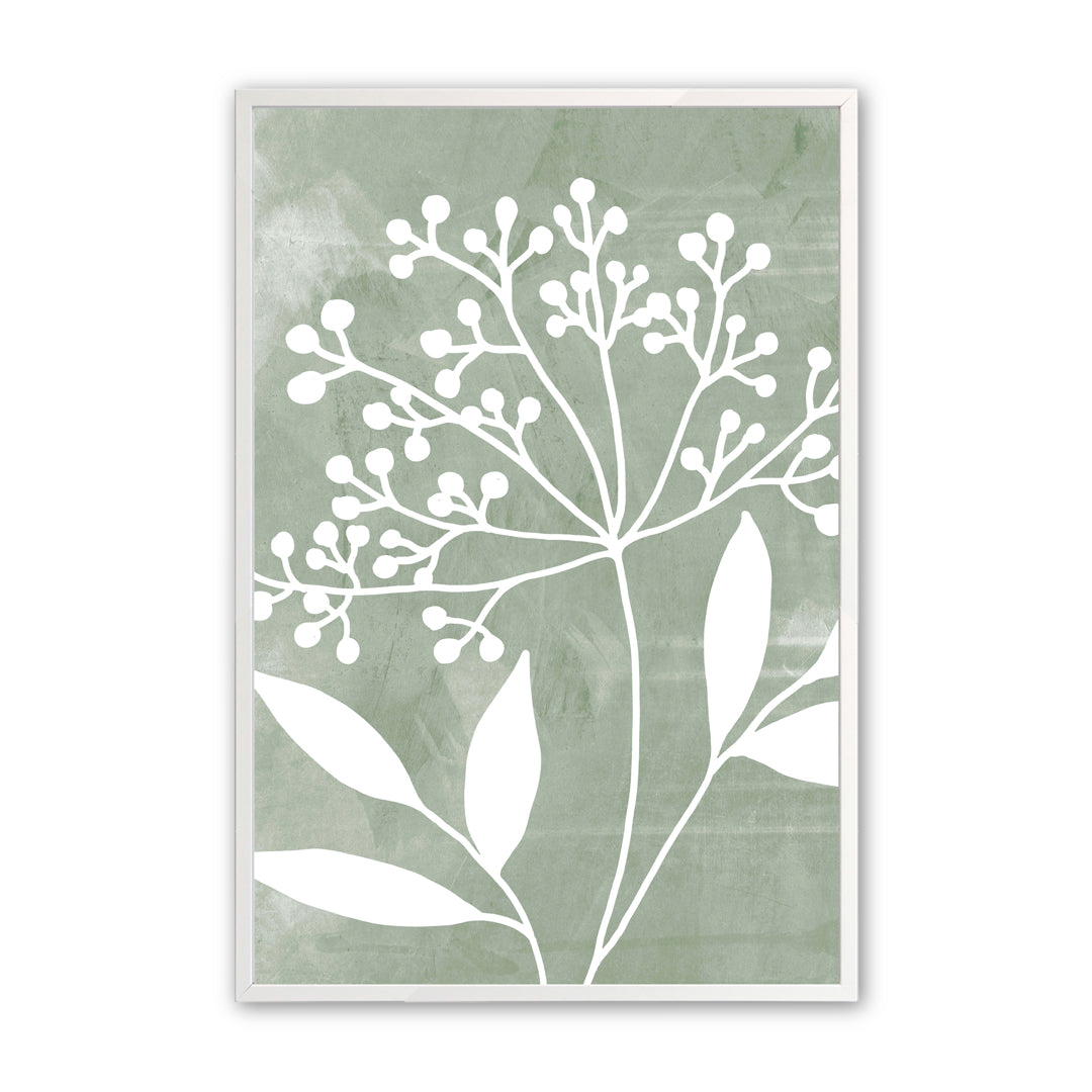 [Color:Opaque White], Art in our Opaque White wood frame