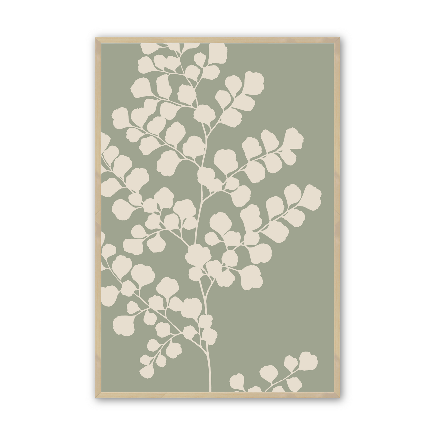 [color:Raw Maple], Picture of art in frame