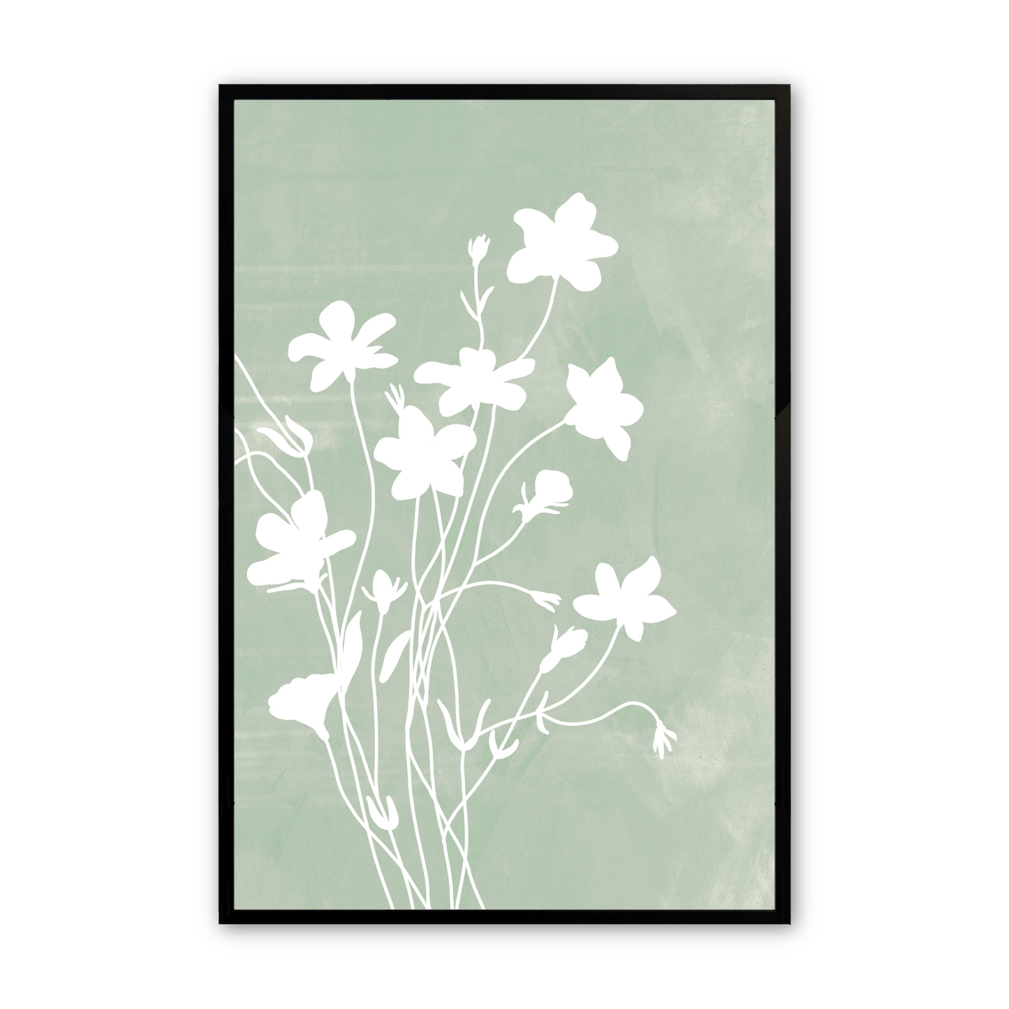 [Color:Opaque White], Art in our Opaque White wood frame